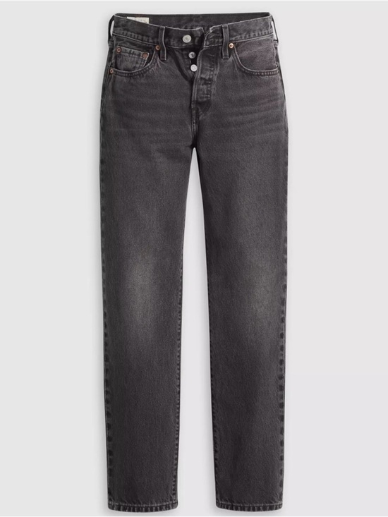 Levi's Denim - Levi's High-Rise Straight Jeans - Charcoal Black Wash